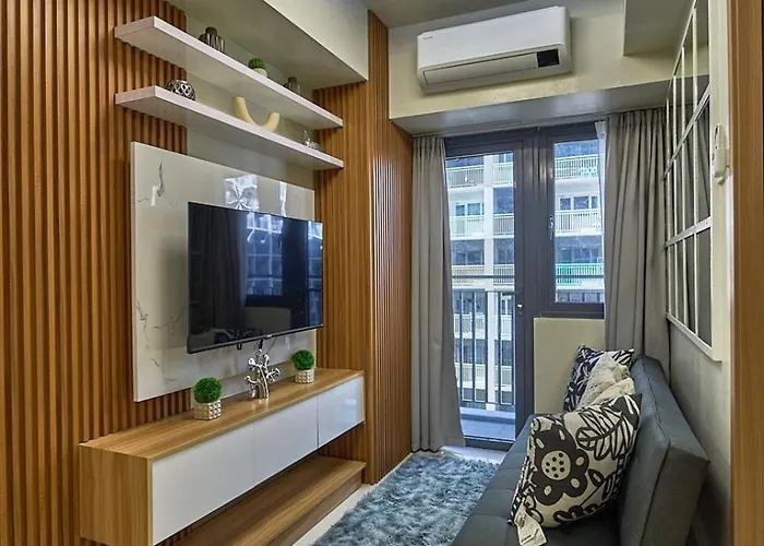 Apartment Stylish Space Near Sm Mall Of With Wifi *
